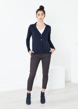 Square Cardigan Casual Top