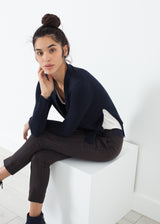 Square Cardigan Casual Top